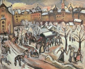 Snow in Munich