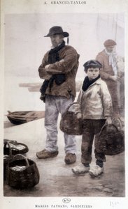 Sardinian peasant sailors by Granchi-Taylor by Achille Granchi Taylor