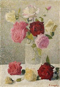 Roses in a Vase