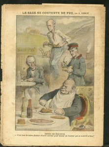 Illustration of Achille Lemot (1846-1909) in Le Pelerin