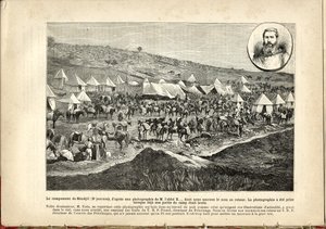 The Sindjil camp, by M. Uzès, Le Pèlerin