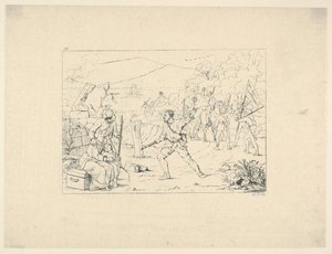 Formation of Guerrilla Bands from Confederate War Etchings