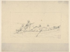 Marylanders Crossing the Potomac to Join the Southern Army, 1861-63 by Adalbert John Volck