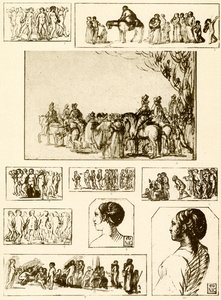 Round Dances, Head Studies and Groups of Figures