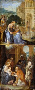 Scenes from the Life of the Virgin by Adam Elsheimer
