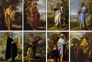 A Set of Small Religious Scenes by Adam Elsheimer