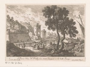 Harbor View with Two Trees (Coastal Landscapes)