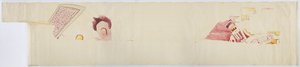 Copy of Fragments of Paintings from Teotihuacan, Mexico State by Adela Breton