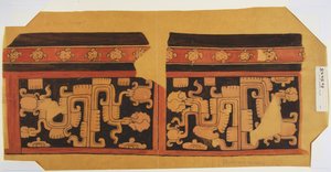 Design from a Pot from Belize by Adela Breton