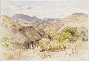 School house at Tenantla, Mexico
