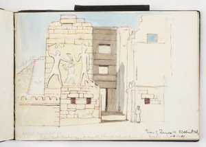 Sketchbook of Watercolours, Drawings and Notes, Mexico, 1896-1898 by Adela Breton
