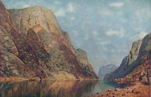 Sogne Fiord, Norway, late 19th century