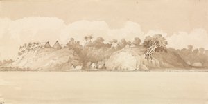 Vewa, Feejee Islands, October 1849 by Admiral Sir Edward Gennys Fanshawe