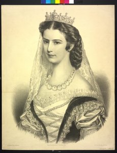Empress Elisabeth of Austria by Adolf Dauthage