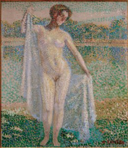 Female Nude, 1908 by Adolf Erbslöh