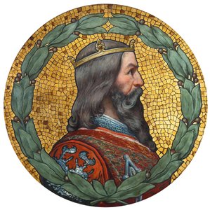 John of Bohemia, 1900 by Adolf Liebscher