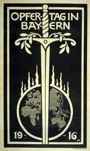 German Fundraising Poster 