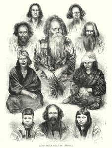 Ainu People of Northern Japan by Adolf Neumann