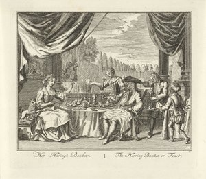 Herring Banquet by Adolf van der Laan
