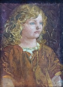 Portrait of Adriana, Daughter of the Artist by Adolfo de Carolis