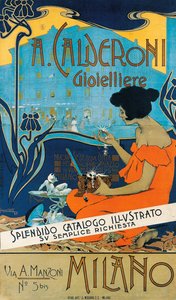A Calderoni Gioielliere, Milan by Adolfo Hohenstein