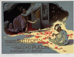 Madame Butterfly by Puccini by Adolfo Hohenstein