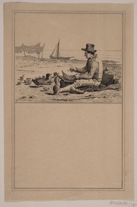 The Fisherman and the Duck. No. 17 in Chr. Winther and M. Rørbye, 