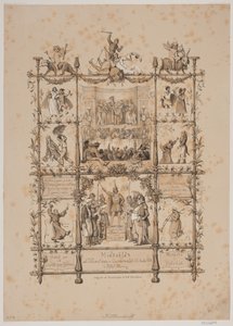 Memorial Sheet for the Artists