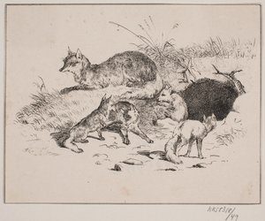 The Fox by Johan Adolph Kittendorff