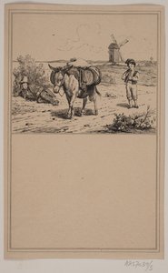 The Donkey. No. 4 in Chr. Winther and M. Rørbye, 