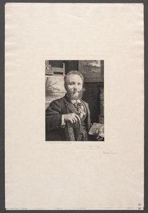 Self-Portrait by Adolph Larsen