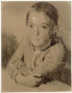 Bust of a Girl by Adolph Menzel