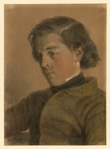 Carl Johann Arnold at 17 Years Old by Adolph Menzel