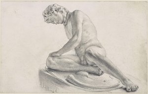 The Dying Gaul by Adolph Menzel