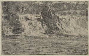Falls of the Rhine at Schaffhausen, 1885
