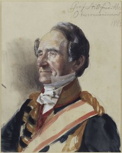 Master of Ceremonies Rudolf Count Stillfried-Alcantara. Study for the Painting 