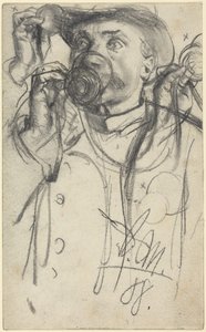 Studies of a Man Drinking
