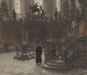 The Choirstalls in the Mainz Cathedral, 1869