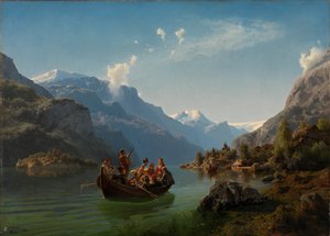 Bridal Procession on the Hardanger