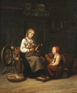The Mother Teaching