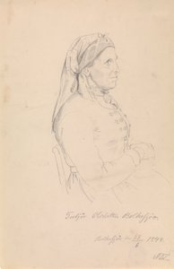 Torbjørg Olsdatter Bolkesjø by Adolph Tidemand