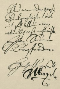 Adolph v. Menzel, Letter to Kraemer, p. 4 by Adolph Menzel