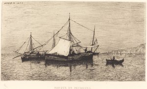 Fishing Boat by Adolphe Appian