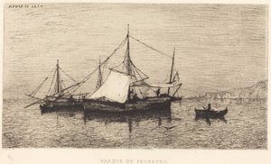 Fishing Boat by Adolphe Appian