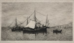 Boats of Cabotage Coasts of Italy, 1874