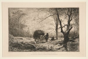 Path of the Rocks (near Creys) by Adolphe Appian