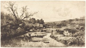 Landscape by Adolphe Appian
