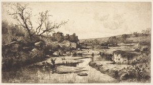 Landscape by Adolphe Appian