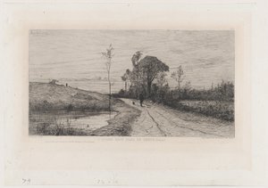 The New Pond Near Creys (Isère) by Adolphe Appian