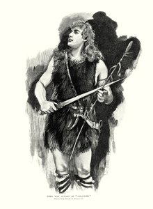 German Tenor Max Alvary as Siegfried in Richard Wagner